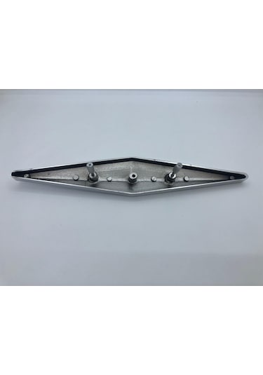 Plastik, 20 Cm Krom Kaplama Çivili Klapa 4 Adet