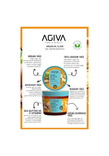 Argan Yağlı Saç Bakım Maskesi-300ml