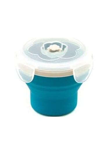 Eco Vessel Smashbox Snacker Katlanır Bardak-MAVİ
