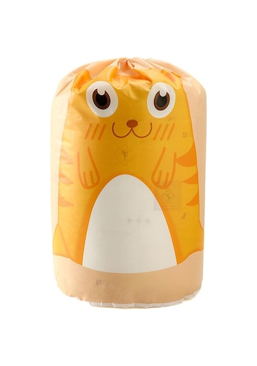 Homyl Katlanabilir Giysiler Pamuklu Battaniye Yatak Sarı Sarı