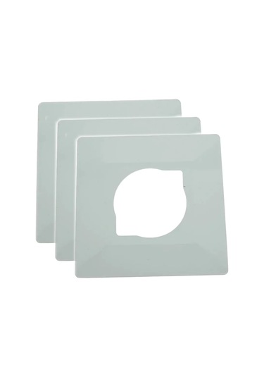 Bylectrıca Çıkartmalı Prizler Açık Gri 3 Adet 363562375