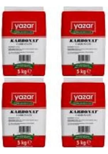 Yazar Baharat Karbonat 5 Kg X 4 Paket