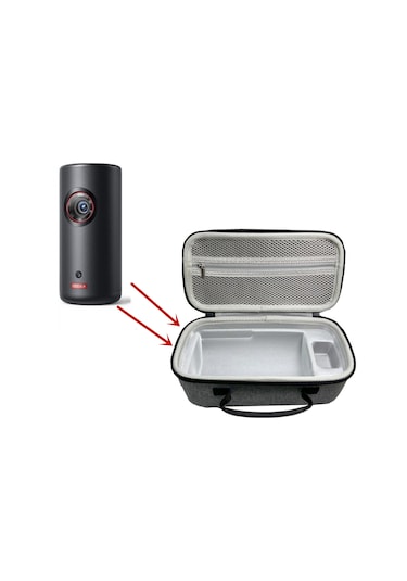 Youtek Samsung Freestyle Taşınabilir Projeksiyon Çantası - Çok Amaçlı, Dayanıklı Nylon Ve Eva