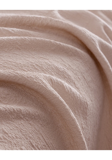 Madame Coco Labenne Çift Kişilik Yatak Örtüsü - Pudra 8684427228661 Pudra