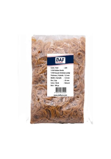 Ambalaj Lastik 500 Gr %100 Kauçuk