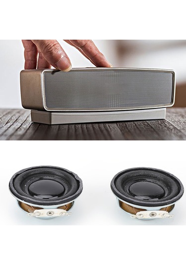 Dianziye Mini Amfi İçin 3w 4ω Hareketli Bobin Hoparlörü, 4cm Çap, Metal Kasa, Net Ses Kalitesi, 2 Adet