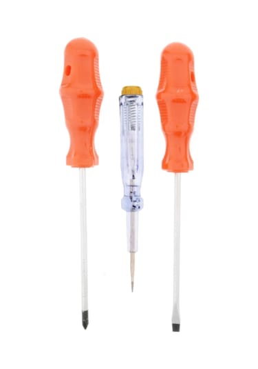 Tek-iş Yıldız Tornavida , Düz Tornavida , Kontrol Kalemi , Tornavida Seti 1006 3 Parça