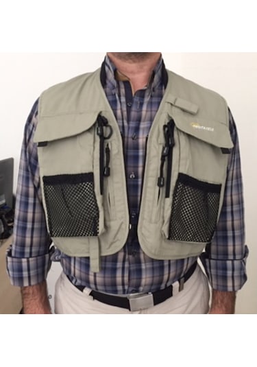 Vf703 Balıkçı Yeleği Xl-Cotton Polyester Çok Renkli