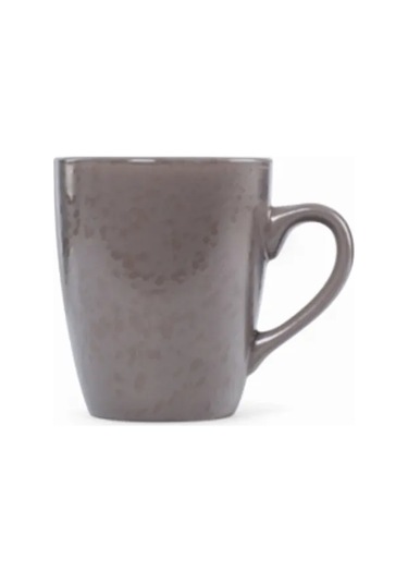 Domenik Seramik Kupa 360 Ml 4 Adet 317410973 Gri-kahverengi