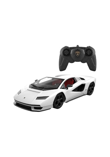 1:16 Lamborghini Countach Lpı 800-4 Uzaktan Kumandalı Araba 23087 Beyaz Çok Renkli