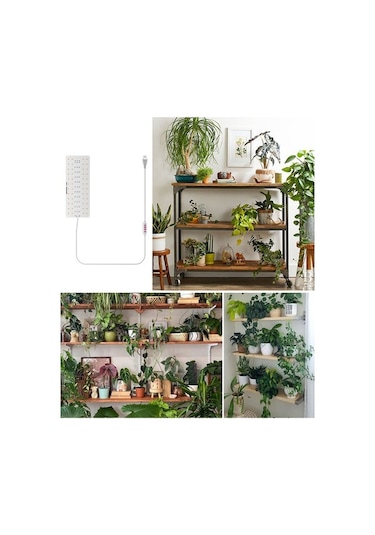 Ulzyvf Usb Bitki Büyütme Lambası - 5v Tam Spektrum Led Panel 1/2/3/4 Başlık Gösterildiği Gibi