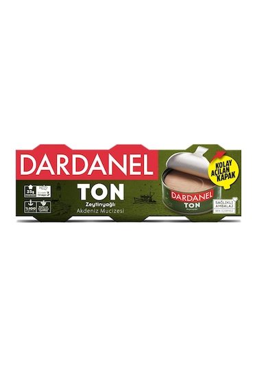 Dardanel Zeytinyağlı Ton Balığı 3x75 gr