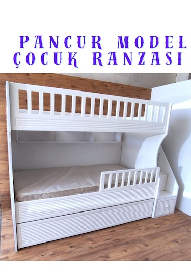 Pancur Model Çocuk Ranzası