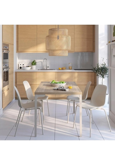 Ikea Gri Zarif Yemek Masası - Yemek Masası Ayağı