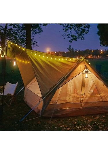 Cbtx Yyd-01 Taşınabilir Açık Kamp Fener Lambası Asılı Çadır Işık Şarj Edilebilir