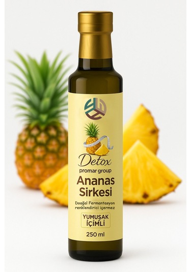 Promar Ananas Sirkesi Doğal Fermantasyon Pineapple Vinegar 250 Ml