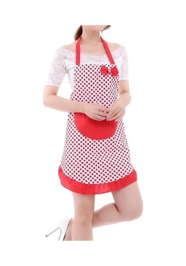 Sones Ev Mutfak Yemek Pişirme Basit Fiyonk Dantel Önlük