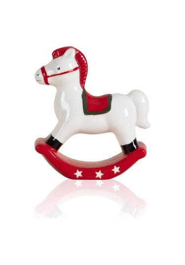 The Mia Dekoratif Yılbaşı Süsü Figür At 13x4x15 Cm 1 Adet