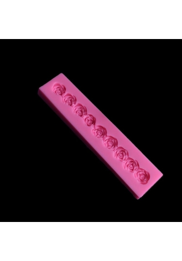 Fondan Silikon Kalıp Stereo Gül Silikon Kalıp Bakeware Dıy Kek Kalıbı