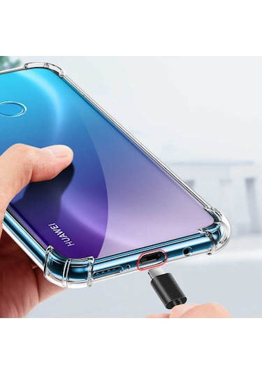 Huawei P40 Lite E Kilif Seffaf Nitro Anti Shock Kapak 433127491