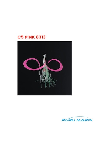 Seabor Squid Hook Skirt Hazır Asist Takım Pink 2/0 - 2 Adet
