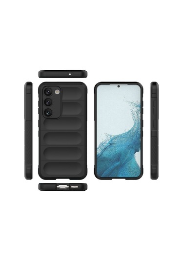 Samsung Uyumlu Galaxy S23 Plus Kılıf Optimum Lens Çerçeveli Silikon Kapak