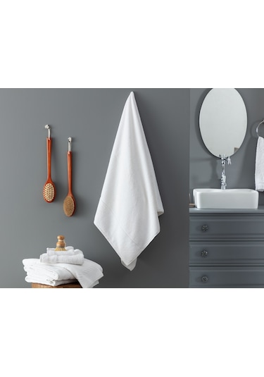 Madame Coco Riz Jakarlı Banyo Havlusu
