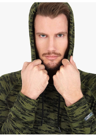 Blackspade Erkek Termal Sweatshirt 2. Seviye 7579 - Baskılı Çok Renkli