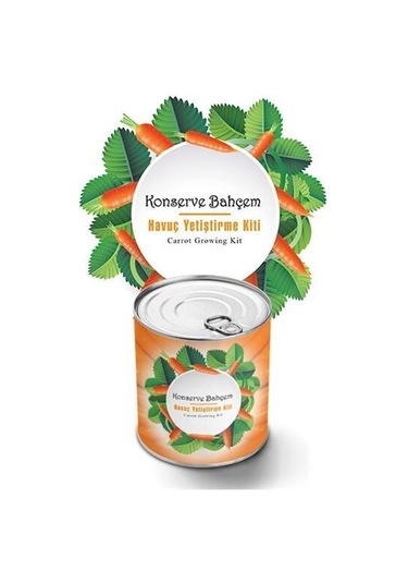 Buffer Konserve Bahçem Evde Konservede Havuç Yetiştirme Büyütme Kiti - 9000119507156drvs1