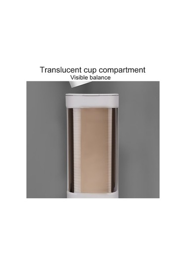 Tongxida Tek Kullanımlık Bardak Düzenleyici Su Sebili Toz Geçirmez Duvara Monte Raf, Tek Silindirli Gri Çok Renkli Çok Renkli