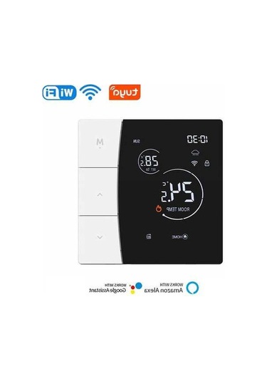 Besthome1 Sdm6-3a Wifi Akıllı Su Isıtma Termostati - Uzak Kontrol, Programlanabilir, Enerji Tasarruflu, Donma Engeli, Kombi/su