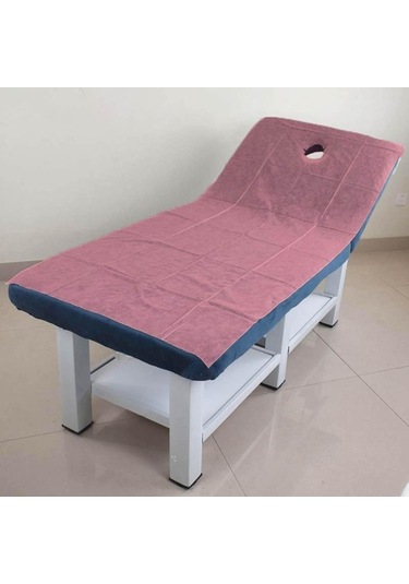 Electronıc Outlet Yumuşak Tek Suntek Kullanımlık Delikli-pembe Çarşaf 100x Go