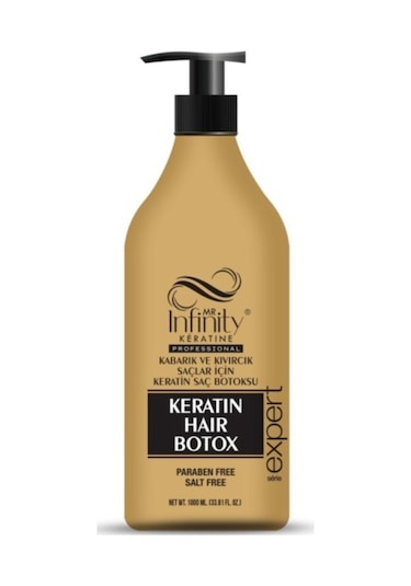 Infinity Keratin Hair Botox Crem 1000ml Yıpranmış Ve Yorgun Saçlara