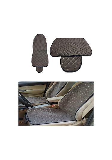 Bmw E36 İçin Uyumlu 2'li Koltuk Minderi Ergo Siyah-beyaz