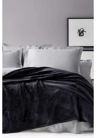 Yataş Bedding Olenna Tek Kişilik Wellsoft Battaniye - Antrasit