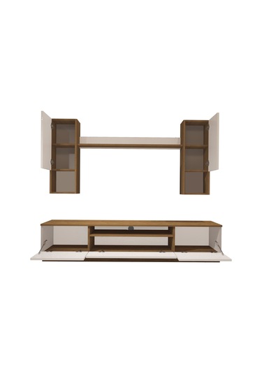 Decoraktiv Trio 5das Mdf Tv Ünitesi Tv Sehpası Pera - Beyaz