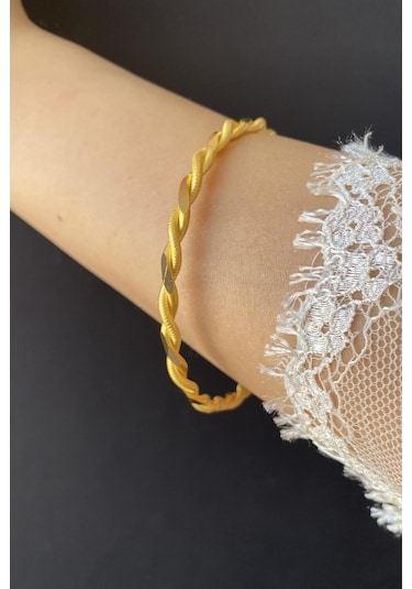 Zümrüt Sarraf 10 Gram 22 Ayar Altın Iki Telli Paftalı Yatırımlık