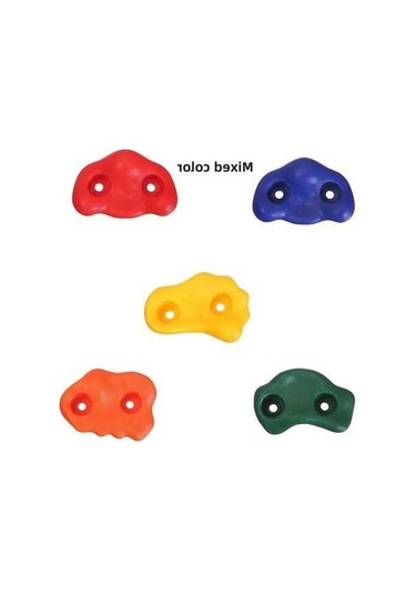 Besthome1 İç/dış Mekanlar İçin 12 Parça Kaya Tırmanışı Aksesuarı, Çok Renkli Çok Renkli