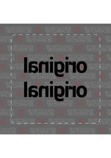 El Hareketi Jdm Sticker Araba Laptop Motosiklet Sticker Yapışkanlı Folyo Siyah