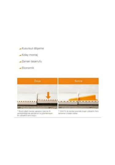 VitrA Fit Takozu 100'lü Poşet K356355