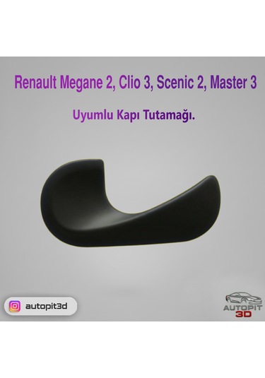 Renault Megane 2, Clio 3, Scenic 2, Master 3 Uyumlu Kapı Tutamağı Kapı Tutamağı