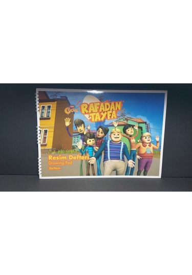 Rafadan Tayfa Desim Defteri 25x35 15 Sayfalı Çok Renkli