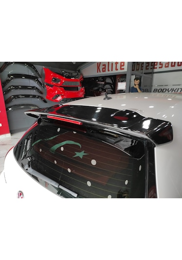 Vw Scirocco 2009-2014 R Cup Spoiler Kısa ----fibersan Tuning