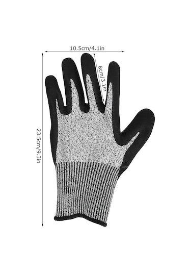 Tenfowee Hppe 5. Derece Kesme Dayanıklı Eldiven, Bahçe Çalışmaları, Budama Ve Dıy İşlerde El Koruma, Sürtünme Azaltıcı Ve Konforlu Kullanim