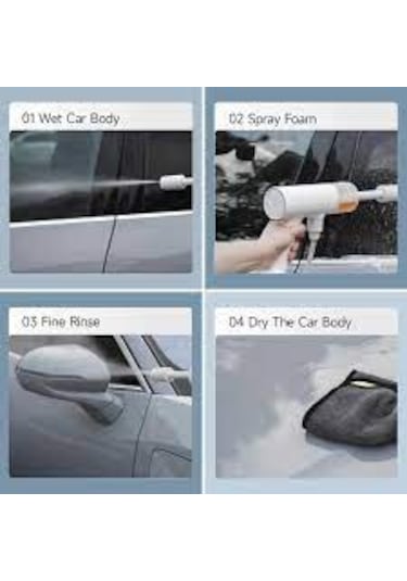 Xiaomi Mijia Taşınabilir Kablosuz 270w Şarjlı Çok Amaçlı Yıkama S