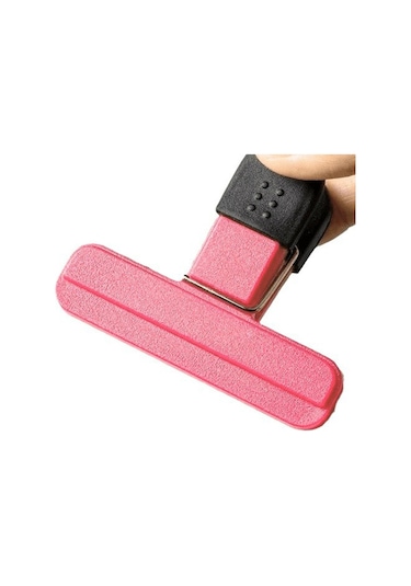 Suntek Fotoğraf Çipi Torbası Klipsi Hava Geçirmez Gıda Pembe