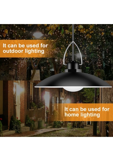 Ximistore9 Solar Enerjili Led Bahçe Aydınlatma Lambası, Su Geçirmez, Uzaktan Kumandalı, 20 Led, Beyaz Işık, Siyah Çok Renkli