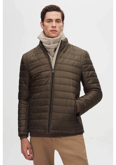 Ds Damat Slim Fit Haki Rüzgar Geçirmez Elyaf Dolgulu Mont 3HF07ORT04262 Haki Ds Damat Slim Fit Haki Rüzgar Geçirmez Elyaf Dolgulu Mont 3HF07ORT04262 Haki