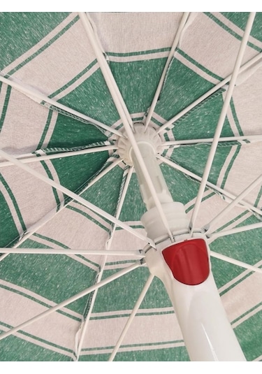 Sumedecor&Design Yüksek Kalite 10 Telli Plaj Şemsiyesi Eğilebilir Bahçe Şemsiyesi