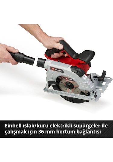 Einhell TE-CS 18/190 Li BL - Solo, Kömürsüz Akülü Daire Testere  (Akü ve şarj cihazı dahil değildir) - 4331210